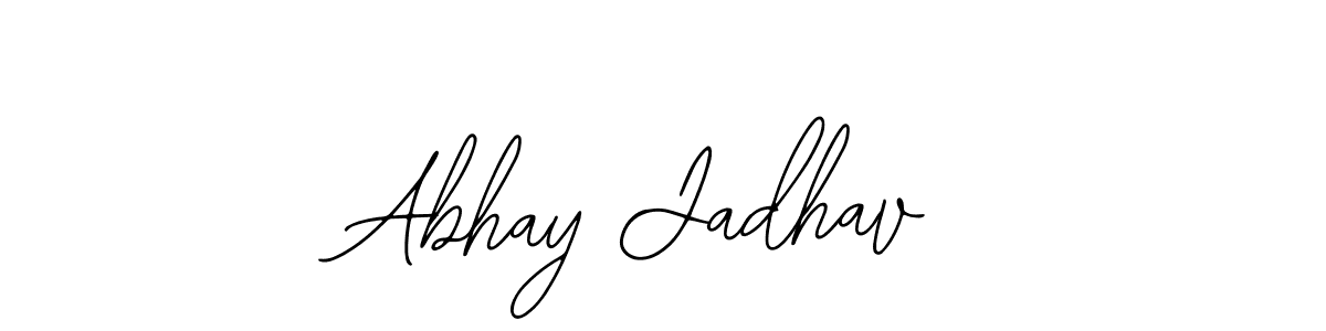 Abhay Jadhav stylish signature style. Best Handwritten Sign (Bearetta-2O07w) for my name. Handwritten Signature Collection Ideas for my name Abhay Jadhav. Abhay Jadhav signature style 12 images and pictures png