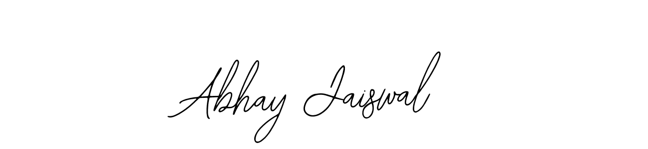 Design your own signature with our free online signature maker. With this signature software, you can create a handwritten (Bearetta-2O07w) signature for name Abhay Jaiswal. Abhay Jaiswal signature style 12 images and pictures png