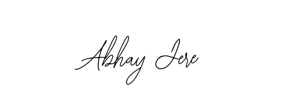 You can use this online signature creator to create a handwritten signature for the name Abhay Jere. This is the best online autograph maker. Abhay Jere signature style 12 images and pictures png