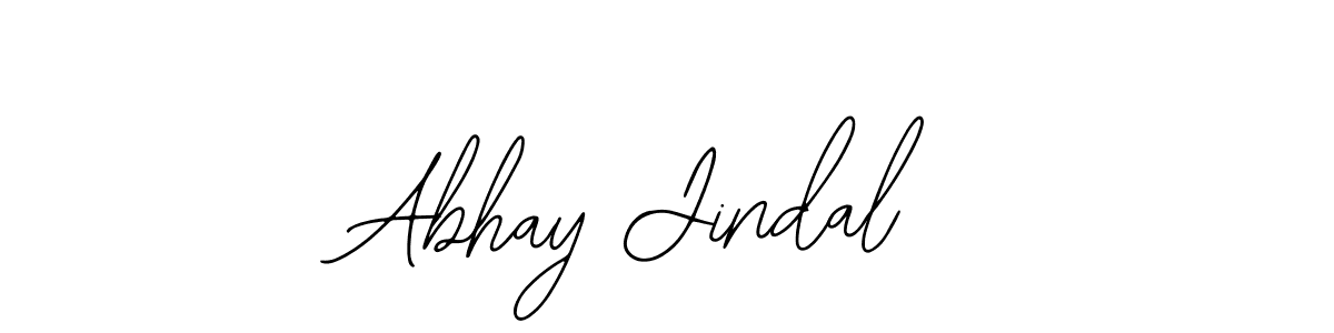 Abhay Jindal stylish signature style. Best Handwritten Sign (Bearetta-2O07w) for my name. Handwritten Signature Collection Ideas for my name Abhay Jindal. Abhay Jindal signature style 12 images and pictures png