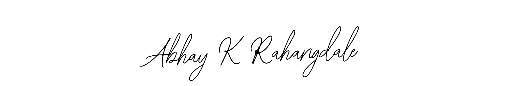 How to Draw Abhay K Rahangdale signature style? Bearetta-2O07w is a latest design signature styles for name Abhay K Rahangdale. Abhay K Rahangdale signature style 12 images and pictures png