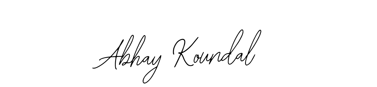 You can use this online signature creator to create a handwritten signature for the name Abhay Koundal. This is the best online autograph maker. Abhay Koundal signature style 12 images and pictures png