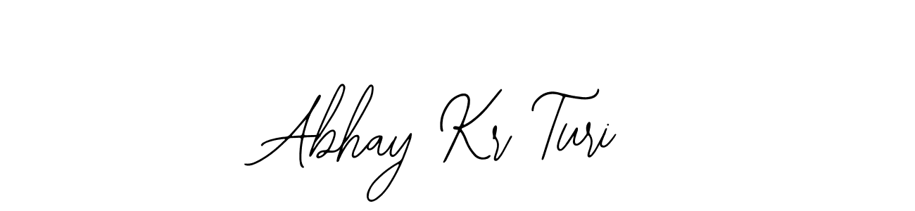 How to Draw Abhay Kr Turi signature style? Bearetta-2O07w is a latest design signature styles for name Abhay Kr Turi. Abhay Kr Turi signature style 12 images and pictures png