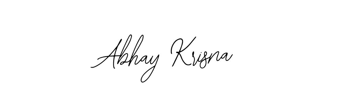 How to make Abhay Krisna signature? Bearetta-2O07w is a professional autograph style. Create handwritten signature for Abhay Krisna name. Abhay Krisna signature style 12 images and pictures png