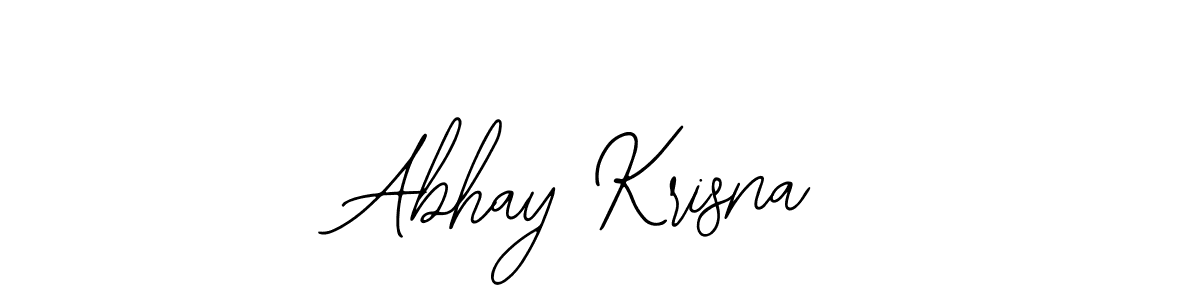 How to make Abhay Krisna signature? Bearetta-2O07w is a professional autograph style. Create handwritten signature for Abhay Krisna name. Abhay Krisna signature style 12 images and pictures png