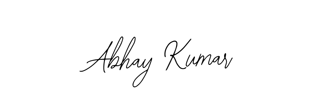 You should practise on your own different ways (Bearetta-2O07w) to write your name (Abhay Kumar) in signature. don't let someone else do it for you. Abhay Kumar signature style 12 images and pictures png