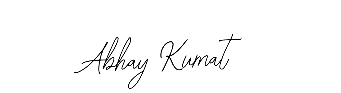 How to make Abhay Kumat signature? Bearetta-2O07w is a professional autograph style. Create handwritten signature for Abhay Kumat name. Abhay Kumat signature style 12 images and pictures png