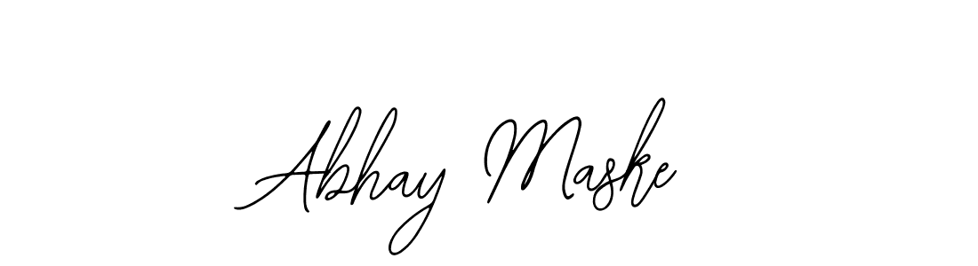 Design your own signature with our free online signature maker. With this signature software, you can create a handwritten (Bearetta-2O07w) signature for name Abhay Maske. Abhay Maske signature style 12 images and pictures png