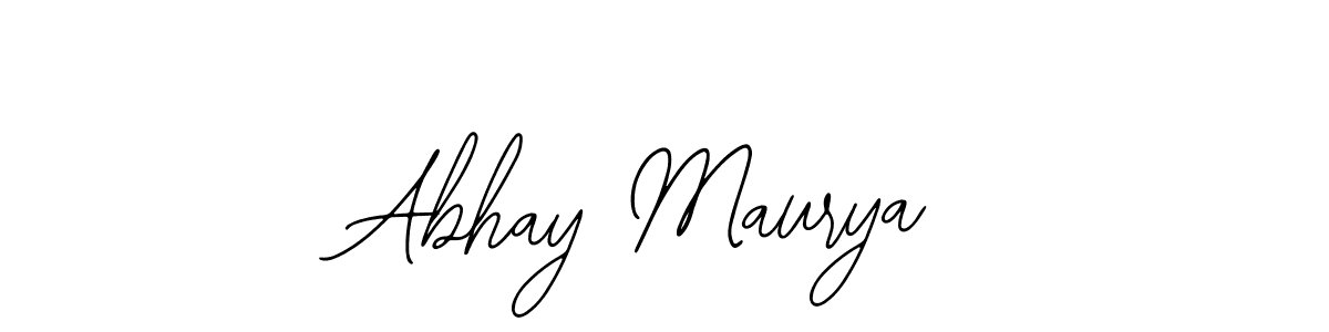 Abhay Maurya stylish signature style. Best Handwritten Sign (Bearetta-2O07w) for my name. Handwritten Signature Collection Ideas for my name Abhay Maurya. Abhay Maurya signature style 12 images and pictures png