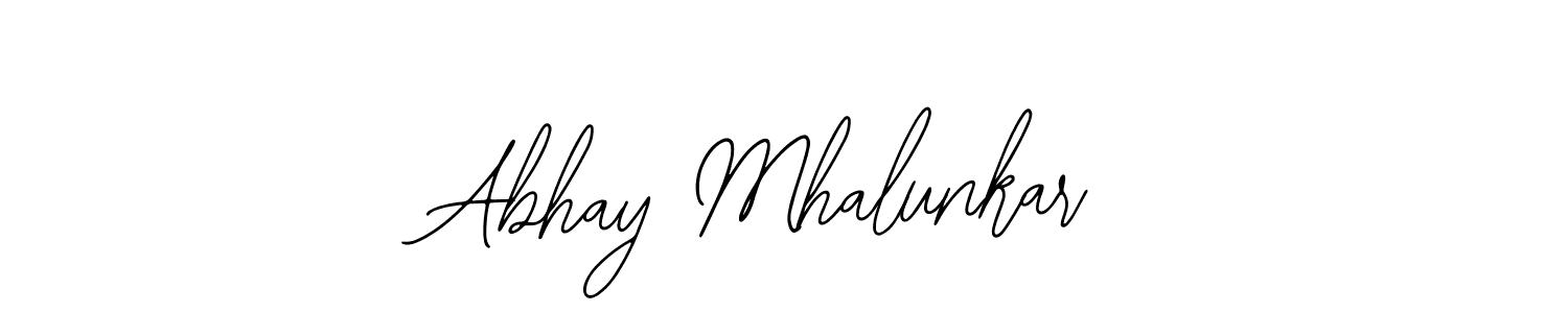 This is the best signature style for the Abhay Mhalunkar name. Also you like these signature font (Bearetta-2O07w). Mix name signature. Abhay Mhalunkar signature style 12 images and pictures png