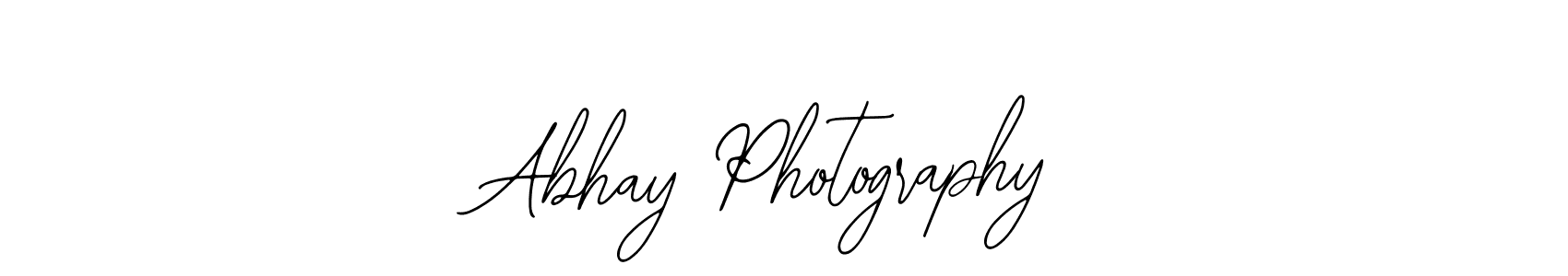 Use a signature maker to create a handwritten signature online. With this signature software, you can design (Bearetta-2O07w) your own signature for name Abhay Photography. Abhay Photography signature style 12 images and pictures png