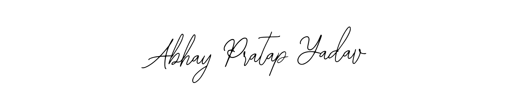 Also You can easily find your signature by using the search form. We will create Abhay Pratap Yadav name handwritten signature images for you free of cost using Bearetta-2O07w sign style. Abhay Pratap Yadav signature style 12 images and pictures png