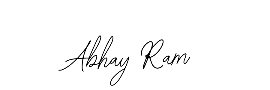 Design your own signature with our free online signature maker. With this signature software, you can create a handwritten (Bearetta-2O07w) signature for name Abhay Ram. Abhay Ram signature style 12 images and pictures png