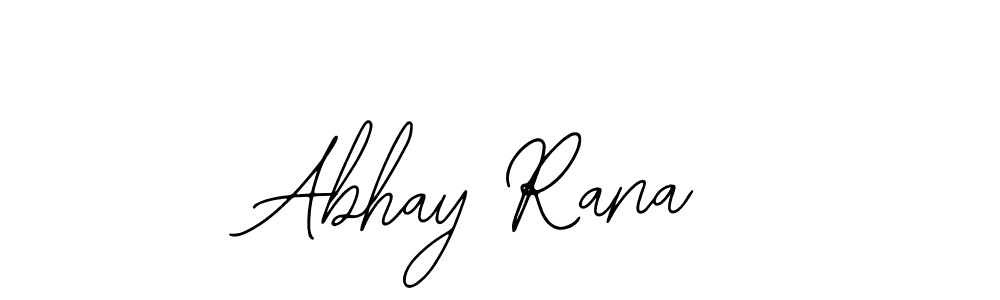 Design your own signature with our free online signature maker. With this signature software, you can create a handwritten (Bearetta-2O07w) signature for name Abhay Rana. Abhay Rana signature style 12 images and pictures png