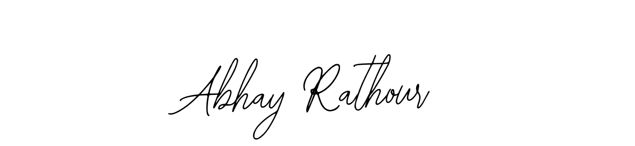 You should practise on your own different ways (Bearetta-2O07w) to write your name (Abhay Rathour) in signature. don't let someone else do it for you. Abhay Rathour signature style 12 images and pictures png