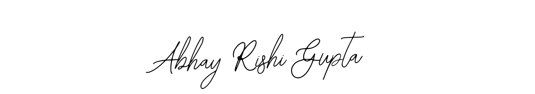 How to make Abhay Rishi Gupta name signature. Use Bearetta-2O07w style for creating short signs online. This is the latest handwritten sign. Abhay Rishi Gupta signature style 12 images and pictures png