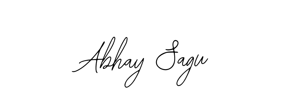 Design your own signature with our free online signature maker. With this signature software, you can create a handwritten (Bearetta-2O07w) signature for name Abhay Sagu. Abhay Sagu signature style 12 images and pictures png