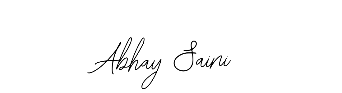 Create a beautiful signature design for name Abhay Saini. With this signature (Bearetta-2O07w) fonts, you can make a handwritten signature for free. Abhay Saini signature style 12 images and pictures png