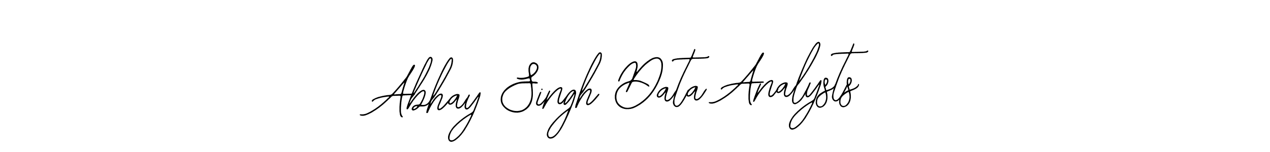 Make a short Abhay Singh Data Analysts signature style. Manage your documents anywhere anytime using Bearetta-2O07w. Create and add eSignatures, submit forms, share and send files easily. Abhay Singh Data Analysts signature style 12 images and pictures png