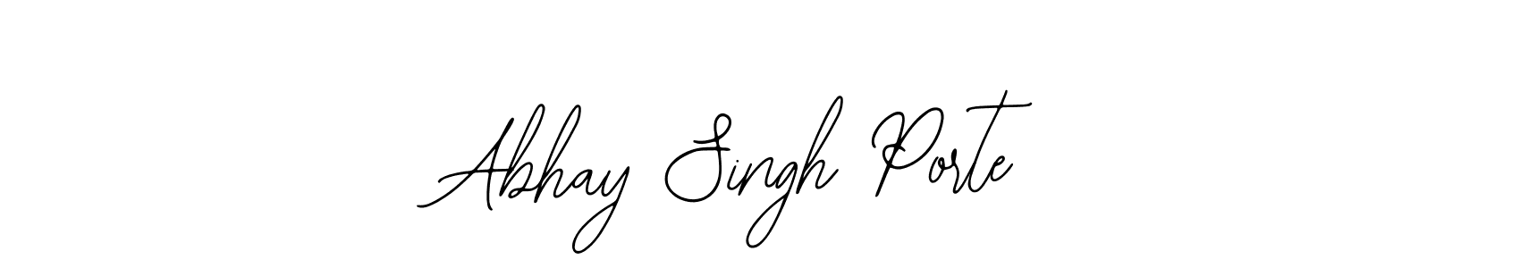 Also we have Abhay Singh Porte name is the best signature style. Create professional handwritten signature collection using Bearetta-2O07w autograph style. Abhay Singh Porte signature style 12 images and pictures png