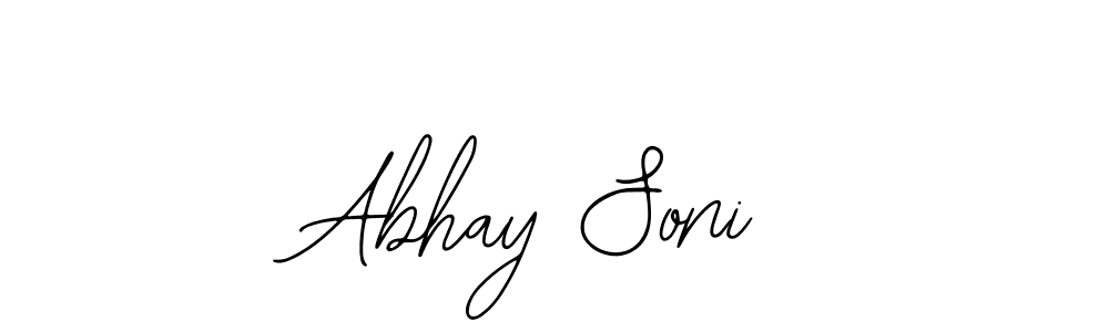 Abhay Soni stylish signature style. Best Handwritten Sign (Bearetta-2O07w) for my name. Handwritten Signature Collection Ideas for my name Abhay Soni. Abhay Soni signature style 12 images and pictures png