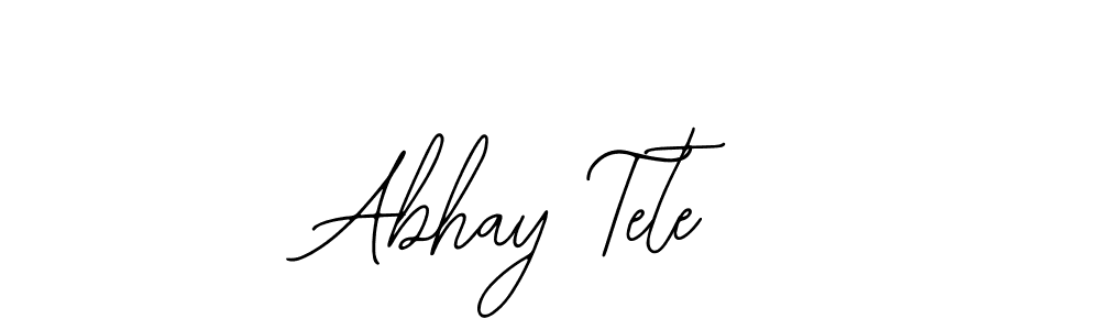 Abhay Tete stylish signature style. Best Handwritten Sign (Bearetta-2O07w) for my name. Handwritten Signature Collection Ideas for my name Abhay Tete. Abhay Tete signature style 12 images and pictures png