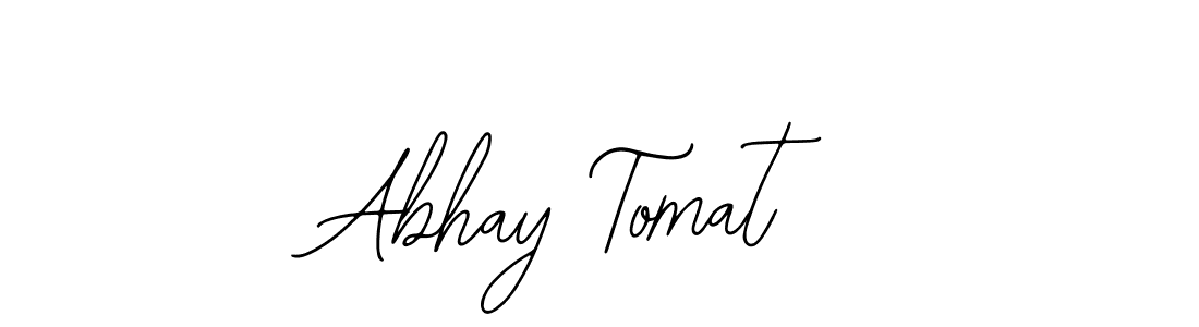 Create a beautiful signature design for name Abhay Tomat. With this signature (Bearetta-2O07w) fonts, you can make a handwritten signature for free. Abhay Tomat signature style 12 images and pictures png