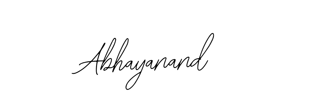 You can use this online signature creator to create a handwritten signature for the name Abhayanand. This is the best online autograph maker. Abhayanand signature style 12 images and pictures png