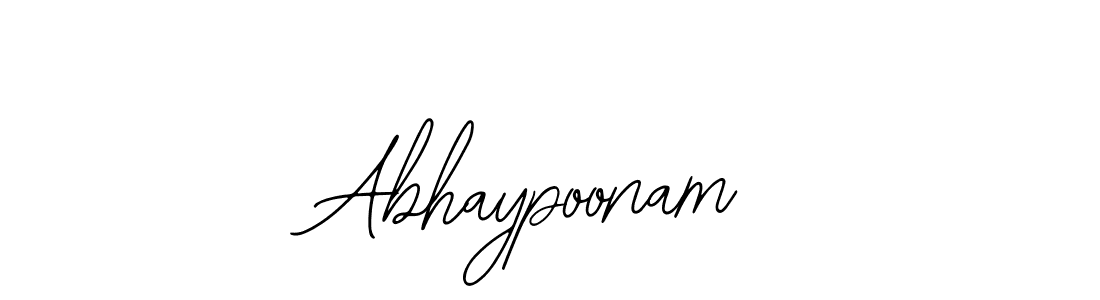 It looks lik you need a new signature style for name Abhaypoonam. Design unique handwritten (Bearetta-2O07w) signature with our free signature maker in just a few clicks. Abhaypoonam signature style 12 images and pictures png