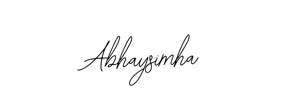 Best and Professional Signature Style for Abhaysimha. Bearetta-2O07w Best Signature Style Collection. Abhaysimha signature style 12 images and pictures png