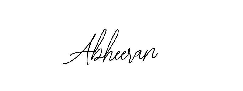 Design your own signature with our free online signature maker. With this signature software, you can create a handwritten (Bearetta-2O07w) signature for name Abheeran. Abheeran signature style 12 images and pictures png