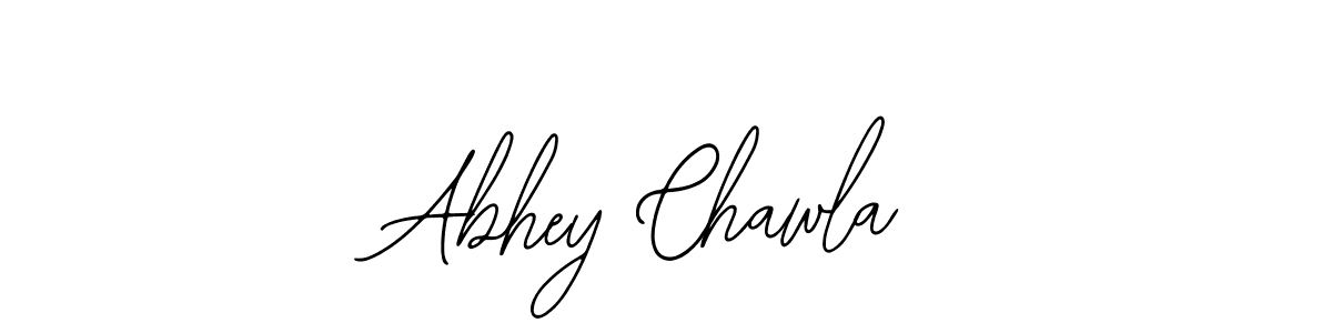 Use a signature maker to create a handwritten signature online. With this signature software, you can design (Bearetta-2O07w) your own signature for name Abhey Chawla. Abhey Chawla signature style 12 images and pictures png