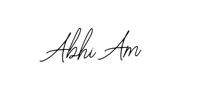 Make a beautiful signature design for name Abhi Am. Use this online signature maker to create a handwritten signature for free. Abhi Am signature style 12 images and pictures png