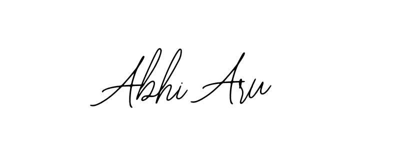 Make a beautiful signature design for name Abhi Aru. With this signature (Bearetta-2O07w) style, you can create a handwritten signature for free. Abhi Aru signature style 12 images and pictures png