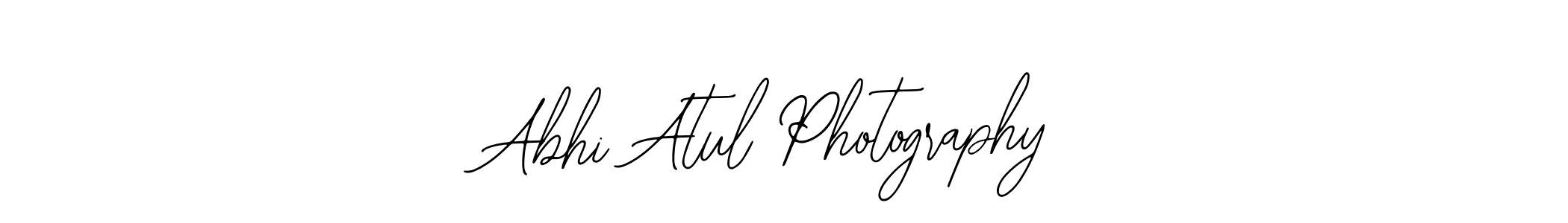 if you are searching for the best signature style for your name Abhi Atul Photography. so please give up your signature search. here we have designed multiple signature styles  using Bearetta-2O07w. Abhi Atul Photography signature style 12 images and pictures png