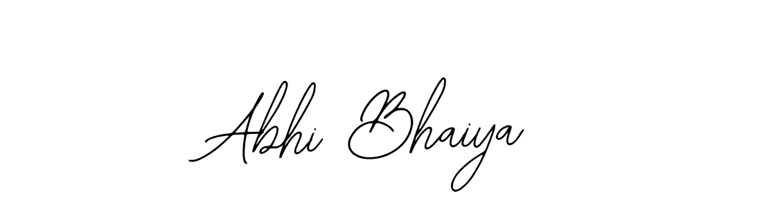 It looks lik you need a new signature style for name Abhi Bhaiya. Design unique handwritten (Bearetta-2O07w) signature with our free signature maker in just a few clicks. Abhi Bhaiya signature style 12 images and pictures png