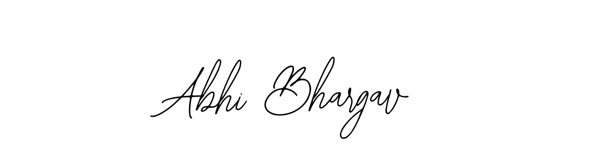 Make a short Abhi Bhargav signature style. Manage your documents anywhere anytime using Bearetta-2O07w. Create and add eSignatures, submit forms, share and send files easily. Abhi Bhargav signature style 12 images and pictures png