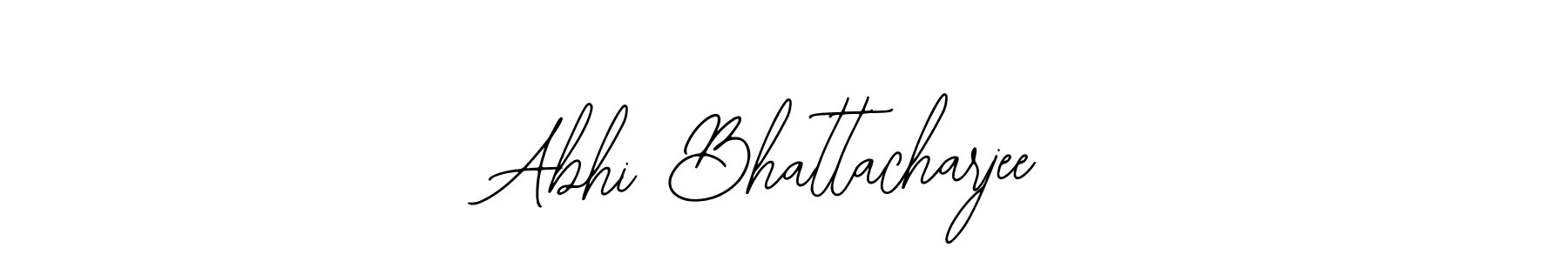 Use a signature maker to create a handwritten signature online. With this signature software, you can design (Bearetta-2O07w) your own signature for name Abhi Bhattacharjee. Abhi Bhattacharjee signature style 12 images and pictures png