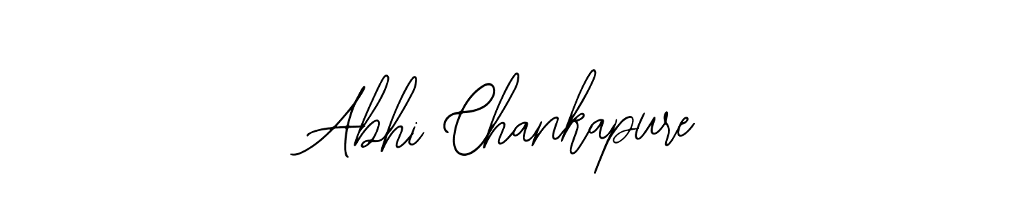 Also we have Abhi Chankapure name is the best signature style. Create professional handwritten signature collection using Bearetta-2O07w autograph style. Abhi Chankapure signature style 12 images and pictures png