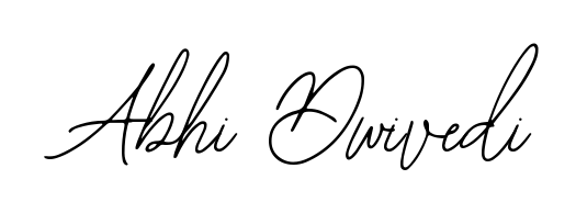 A timeless handwritten aesthetic for Abhi Dwivedi. The Bearetta-2O07w font gives your signature a handcrafted feel with natural curves. Abhi Dwivedi signature style 12 images and pictures png