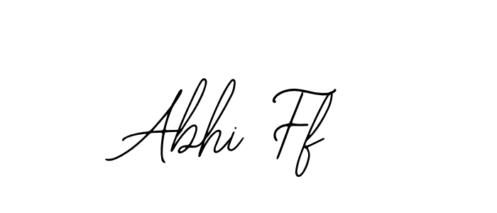 How to Draw Abhi Ff signature style? Bearetta-2O07w is a latest design signature styles for name Abhi Ff. Abhi Ff signature style 12 images and pictures png