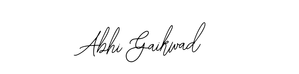 Similarly Bearetta-2O07w is the best handwritten signature design. Signature creator online .You can use it as an online autograph creator for name Abhi Gaikwad. Abhi Gaikwad signature style 12 images and pictures png