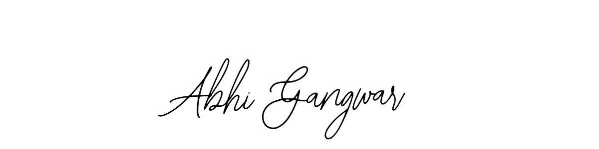Abhi Gangwar stylish signature style. Best Handwritten Sign (Bearetta-2O07w) for my name. Handwritten Signature Collection Ideas for my name Abhi Gangwar. Abhi Gangwar signature style 12 images and pictures png