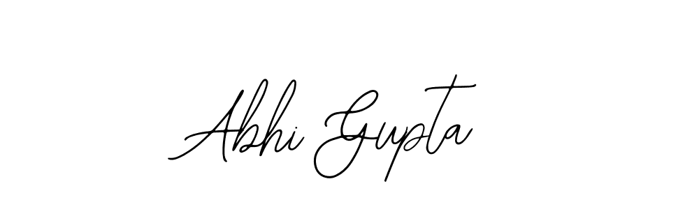 Also we have Abhi Gupta name is the best signature style. Create professional handwritten signature collection using Bearetta-2O07w autograph style. Abhi Gupta signature style 12 images and pictures png