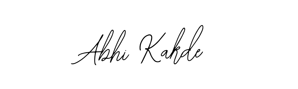 The best way (Bearetta-2O07w) to make a short signature is to pick only two or three words in your name. The name Abhi Kakde include a total of six letters. For converting this name. Abhi Kakde signature style 12 images and pictures png