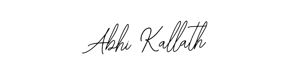 Design your own signature with our free online signature maker. With this signature software, you can create a handwritten (Bearetta-2O07w) signature for name Abhi Kallath. Abhi Kallath signature style 12 images and pictures png