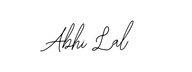 Design your own signature with our free online signature maker. With this signature software, you can create a handwritten (Bearetta-2O07w) signature for name Abhi Lal. Abhi Lal signature style 12 images and pictures png