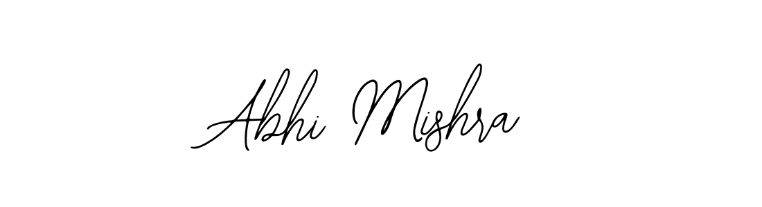 You should practise on your own different ways (Bearetta-2O07w) to write your name (Abhi Mishra) in signature. don't let someone else do it for you. Abhi Mishra signature style 12 images and pictures png