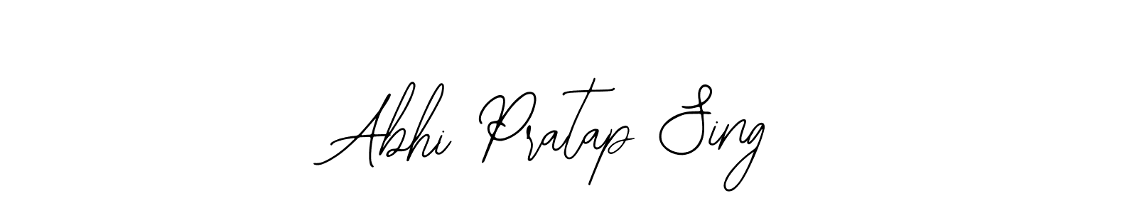 Design your own signature with our free online signature maker. With this signature software, you can create a handwritten (Bearetta-2O07w) signature for name Abhi Pratap Sing. Abhi Pratap Sing signature style 12 images and pictures png