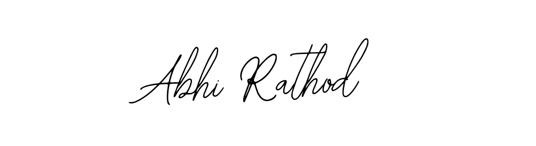 Use a signature maker to create a handwritten signature online. With this signature software, you can design (Bearetta-2O07w) your own signature for name Abhi Rathod. Abhi Rathod signature style 12 images and pictures png